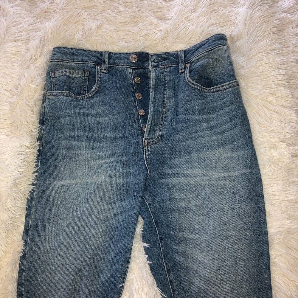 Forever 21 Button-front Jeans